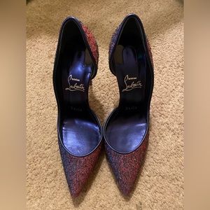 Christian Louboutin Iriza 100 - Starlight Lurex 37.5